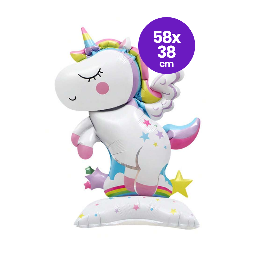 Globo Foil Unicornio con alas