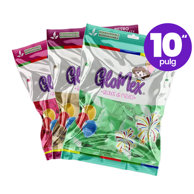 Bolsa de Globos Glomex #10 C/50